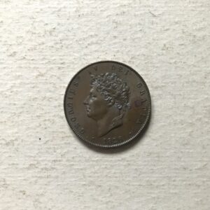 1826 Halfpenny, aUNC